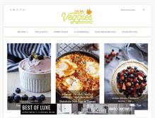 Tablet Screenshot of ohmyveggies.com